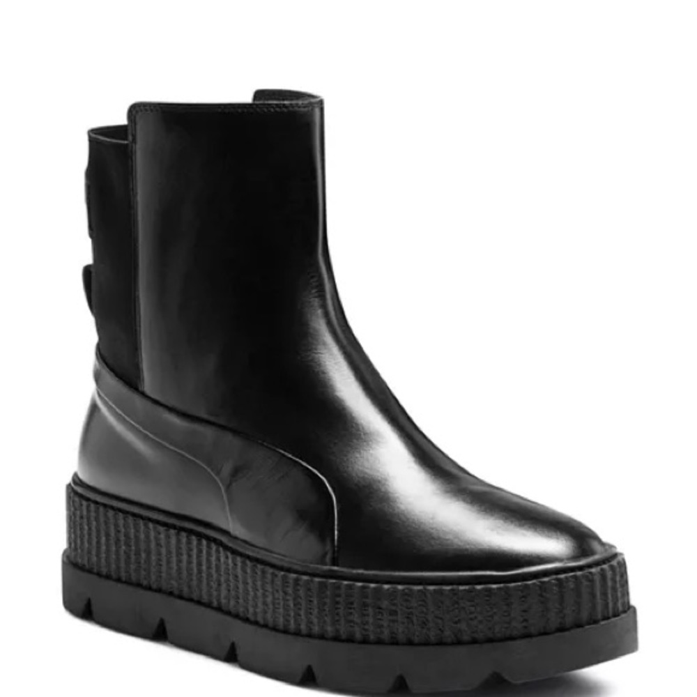 FENTY Puma x Rihanna
Women's Leather Chelsea Sneaker Booties Size 7.5